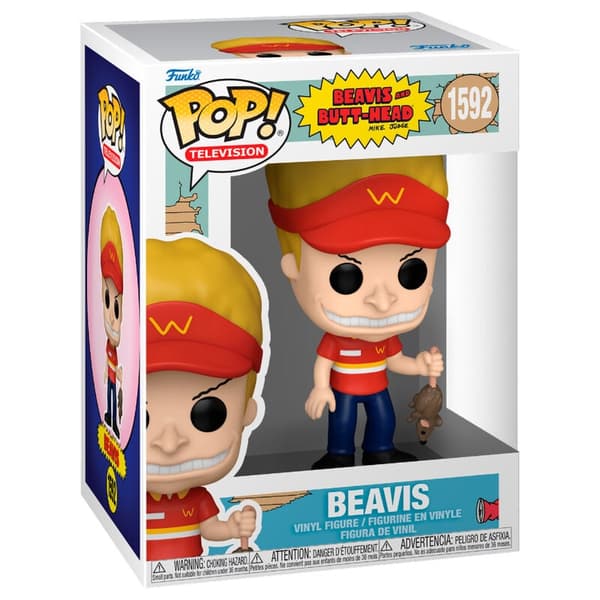 Beavis ja Butt-Head Pop Figuuri -keräilylelu, 4 tuumaa