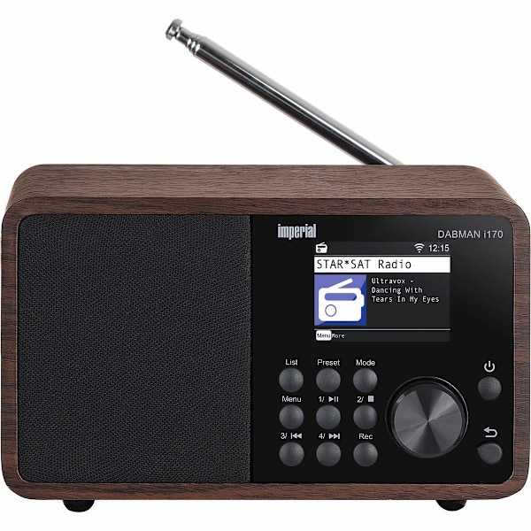 Imperial DABMAN i170 DAB+ ja Internet Radio Wood Look