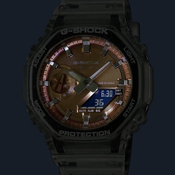 CASIO G-SCHOCK Mod. BRIGHT METALLIC - LIGHT BLUE