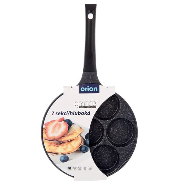 Äggpanna, Granit Non-stick, 7 Hål, 27 cm