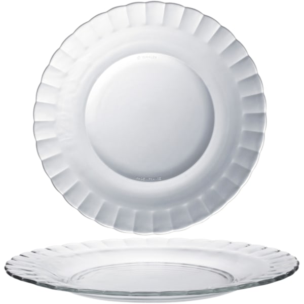 Duralex PICARDIE levylevy läpinäkyvä 230 x 20 mm - sarja 6 kpl.