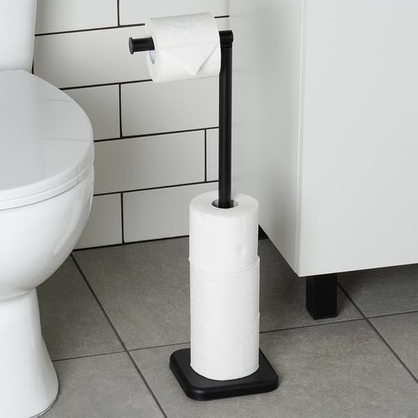 WC-paperiteline, musta, 56 cm