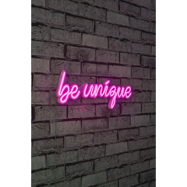 Dekorativ Plast Led-belysning Be Unique - Rosa