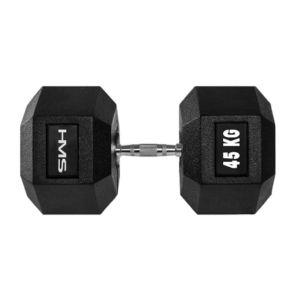 Hex Hantel 45 kg – Slitstark, mångsidig träningsutrustning