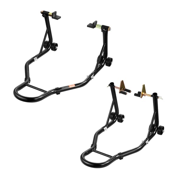 Motorcykel fram- och bakstödslyft, kapacitet 1100 lb