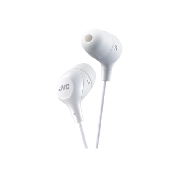 JVC HA-FX38-E Marshmallow - Hovedtelefoner - in-ear - kablet - hvid