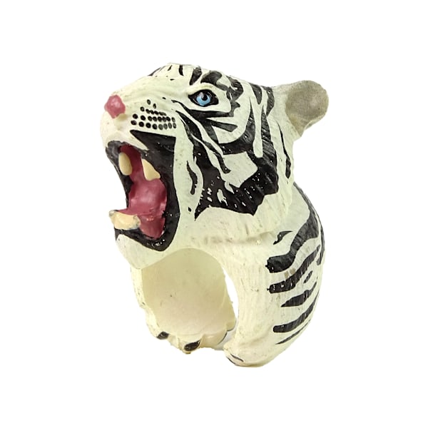 White Tiger Hand Ring: Turvallinen, opettavainen leikki taaperoille