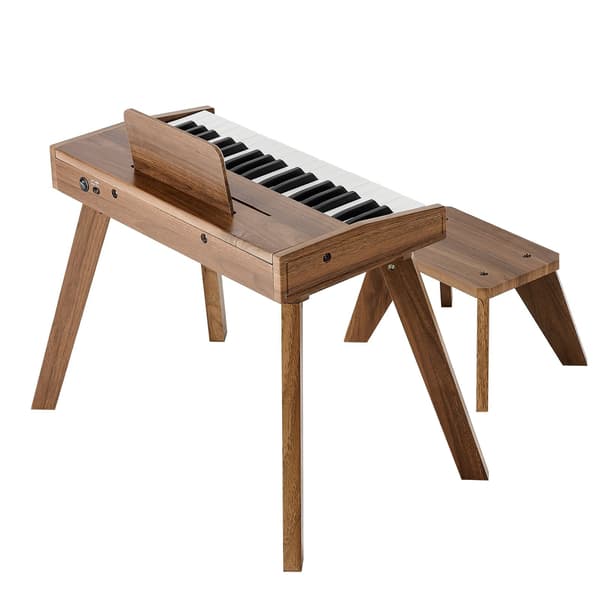 Barnpiano, 37 tangenter i trä, dubbel effekt, volym