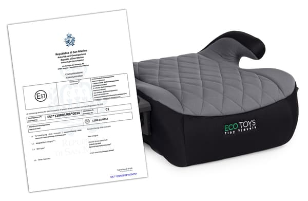 Turvakorokeistuin mukitelineellä, i-Size, 125-150 cm
