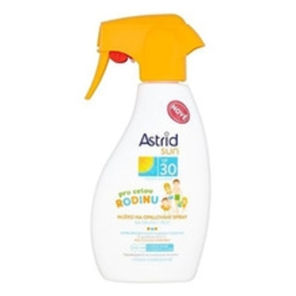 Astrid - Sun OF 30 - Family Milk for Sunbathing in Spray 270ml