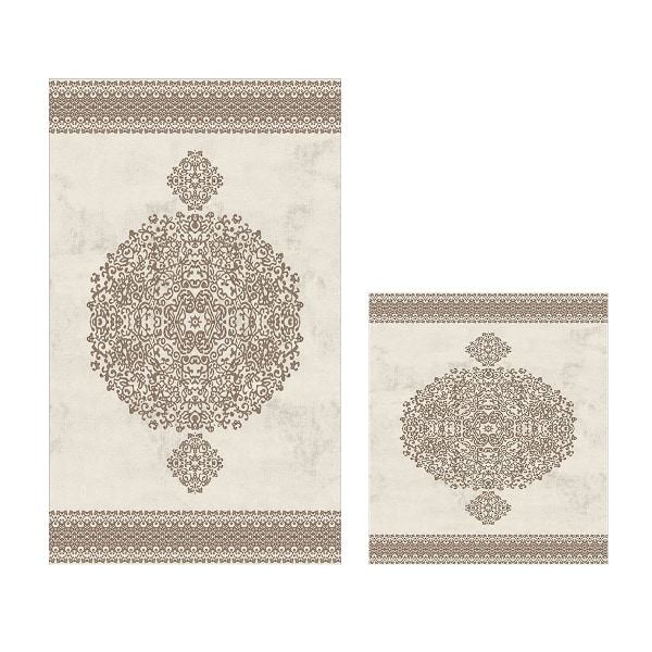 Badmatsset (2 delar) 510602 - Brun