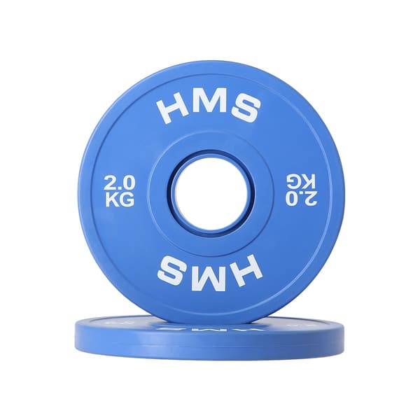 Olympic Bumper Plate Par, 2 x 2,0 kg