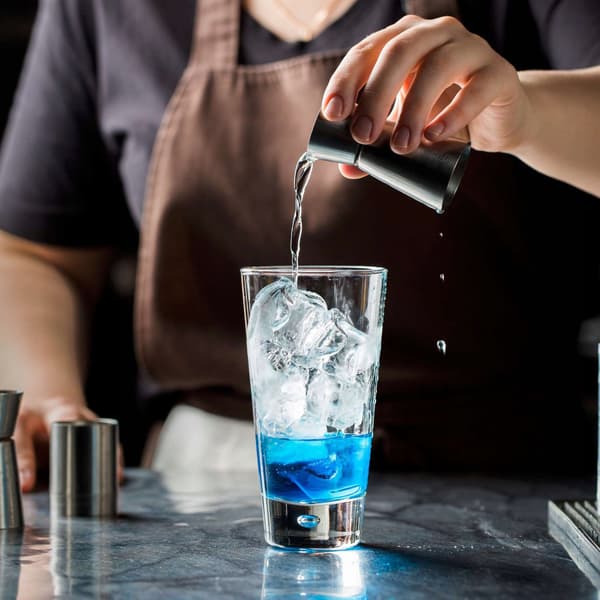 11-delat bartenderset i rostfritt stål – diskmaskinssäker