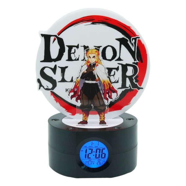 Demon Slayer: Kimetsu no Yaiba Alarm Clock with Light Rengoku 21