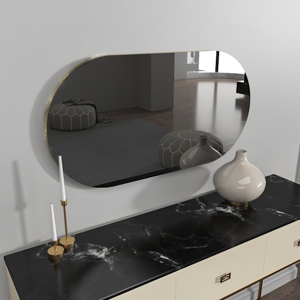 Mirror Riors - Mørkegrå, Guld