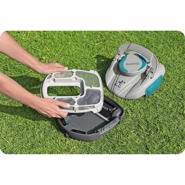 Automatisk poolrenser – Ledningsfri robot til fladbundede pools