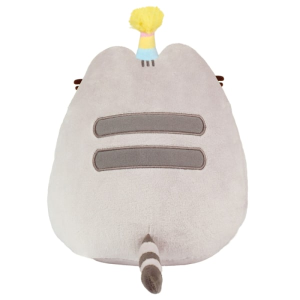 Pusheen - Plyschmaskot med födelsedagsmössa och tårta 24 cm