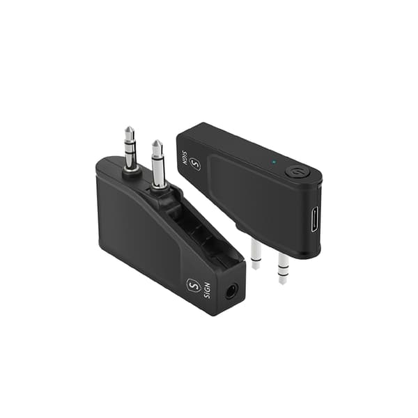 Airplane adapter til trådløse hovedtelefoner
