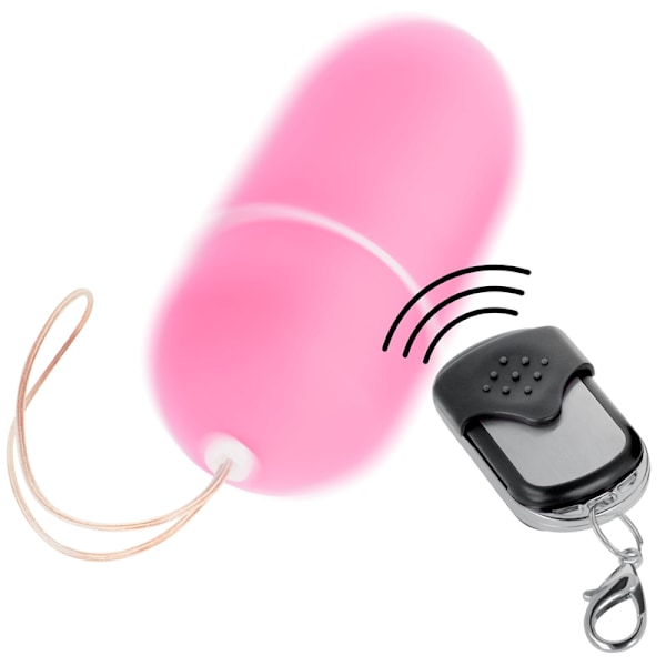 Online - Fjärrkontroll Vibrerande Ägg L Rosa