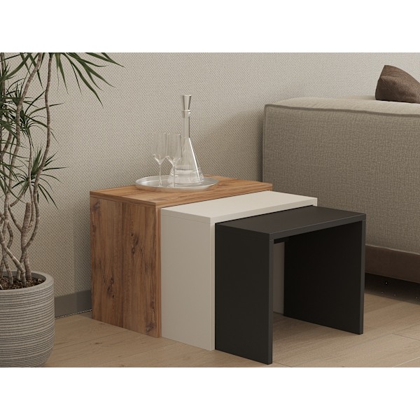 Redebord (3 stk) Gül