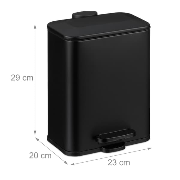 Badeværelsesaffaldsbeholder 5 l Softclose