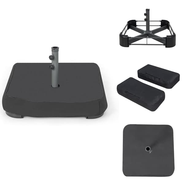 Parasollstativ, 90 kg fyllning, passar 48 mm