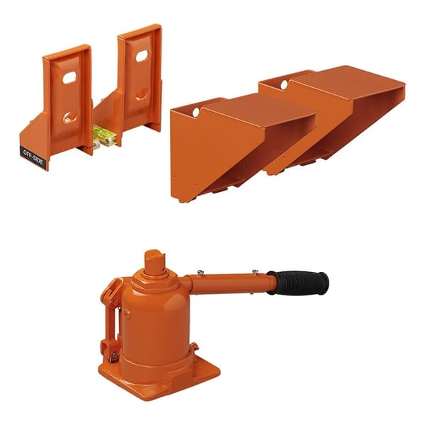 KoJack hydraulisk donkraft med nivellering til dobbeltaksel
