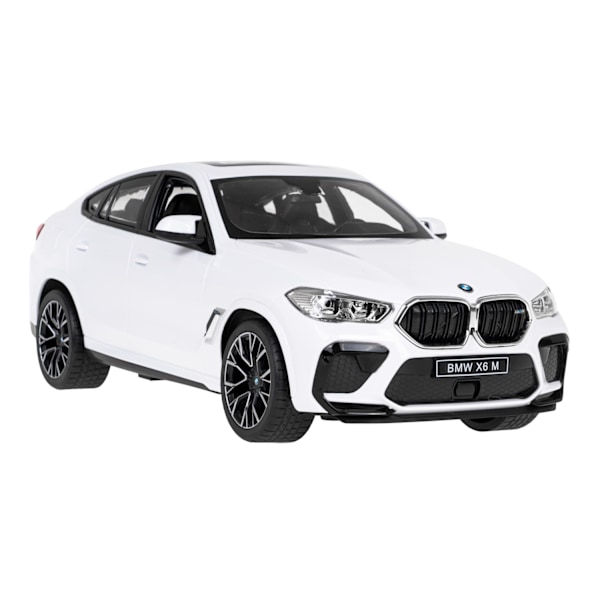 1:14 BMW X6 M R/C -auto LED-valoilla ja kumirenkailla