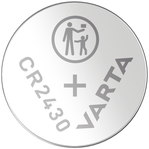 CR2430 3V Lithium Knappcellsbatteri 2-pack