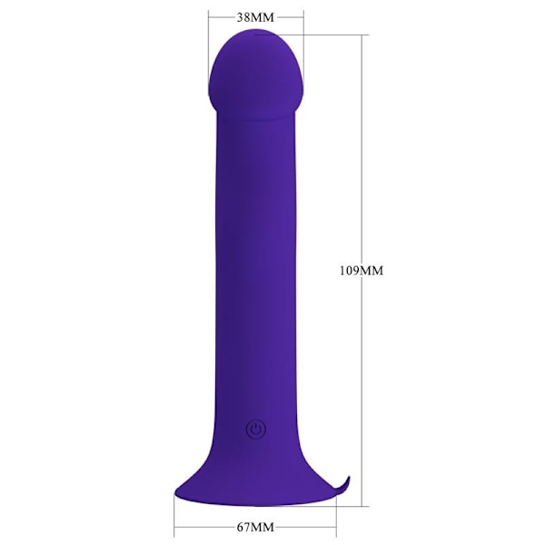 Murray Youth Dildo med Vibration og Pulsation