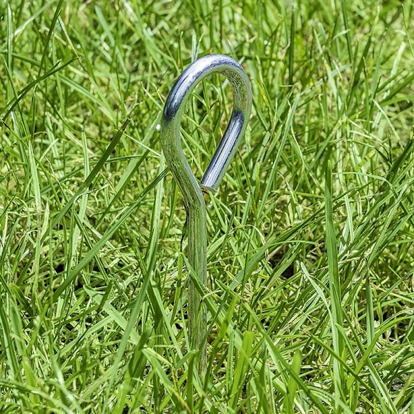 Tentpeg 19cm alumiinia silmällä 10 kpl polybagissa