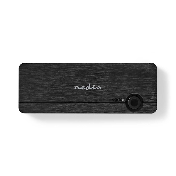 HDMI ™ Converter | USB-C™ Hun / 2x HDMI ™ -indgang / 4x USB A Female | 1x HDMI™ Output | 1-vejs | 4K@60Hz | 18 Gbps | ABS | Antracit