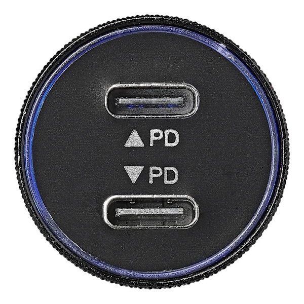 USB lynoplader type C 2-vejs 12V/24V 3100mA