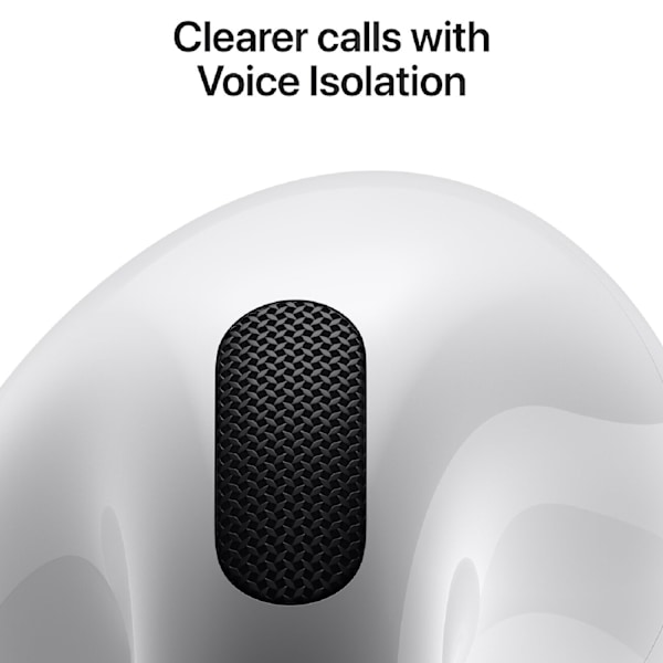 AirPods 4 med aktiv støjreduktion