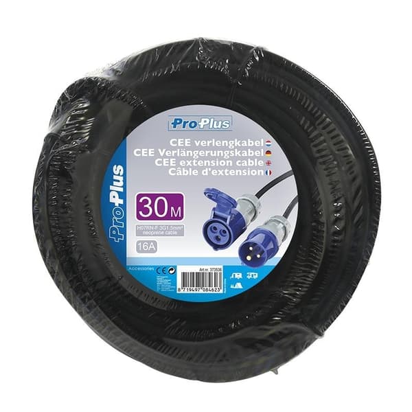 CEE förlängningskabel 30M 3x1,5mm²