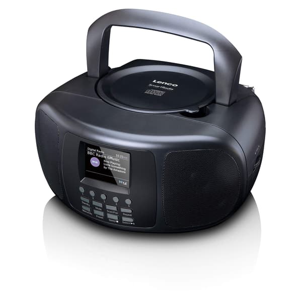Kannettava SmartRadio, jossa DAB+/FM, Bluetooth ja CD-soitin