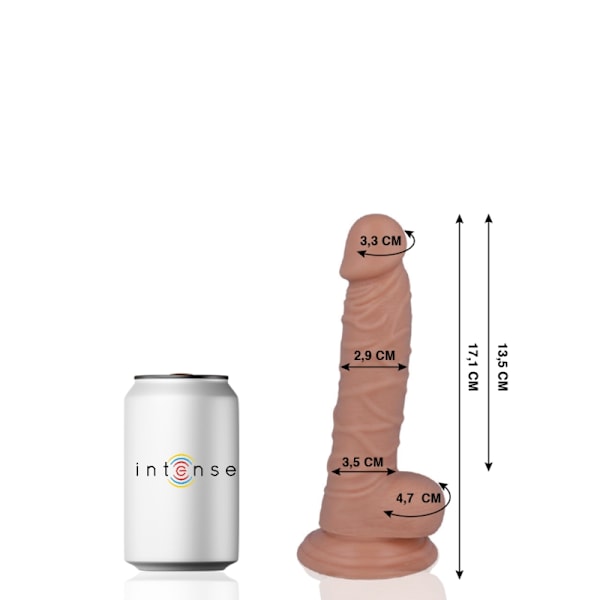 Mr Intense - 7 Realistisk Pik 17,1 Cm -O- 2,9 Cm