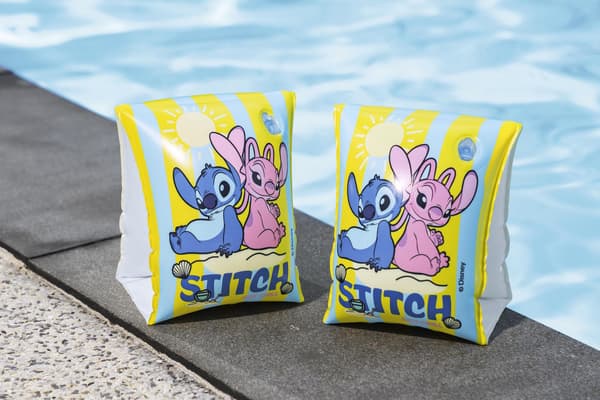 Børne svømmearmbånd, Lilo & Stitch-design, let oppustelige