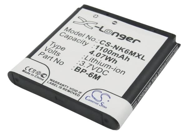 Battery For Bp-6M Replacement Battery