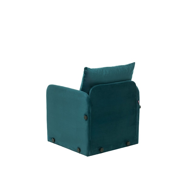 1-sædet sovesofa Saga Single - Petrol Green