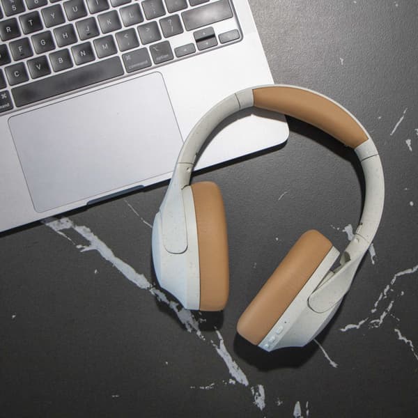 Over-Ear Bluetooth-hörlurar med ANC, 60 timmars batteritid