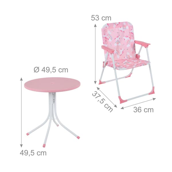 Campingset för barn med justerbart parasoll