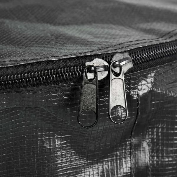 250L foldbar vandtank – sort, PVC, lynlåslåg