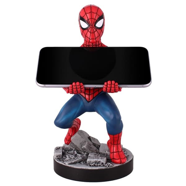 Spiderman figurklämningsfäste, 21 cm Cable Guy Display