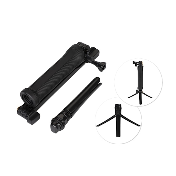 3 i 1 Selfie stick holder, monopod stativ til GoPro kamera
