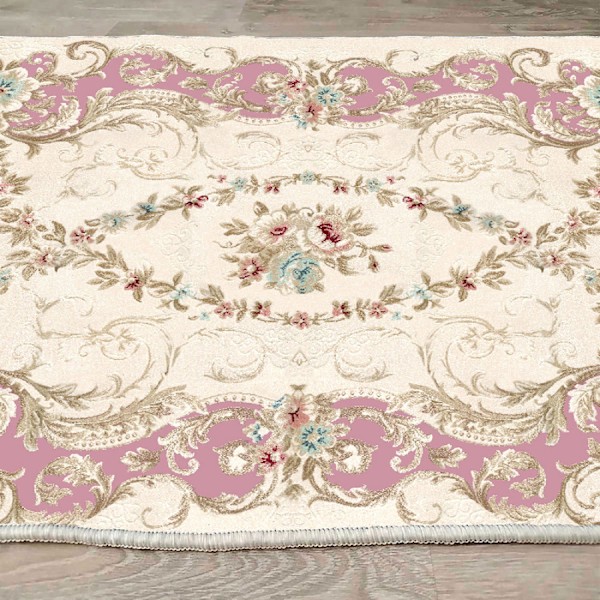 Hallmatta (100 x 150) Els1837 - Fuchsia