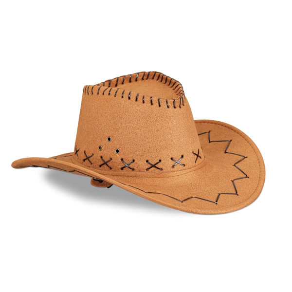 Karnevaali cowboy-hatulla