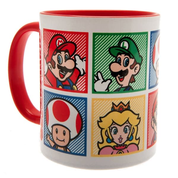 Super Mario-karaktärer mugg 325ml