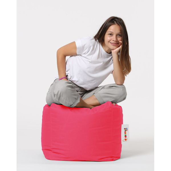 Havepuf Firkantet puf - Pink