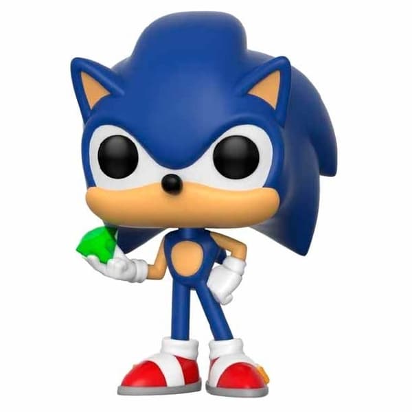 POP-figur af Sonic med smaragd